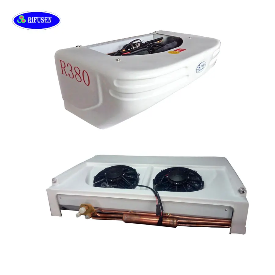 Model: R380, Rifusen, split and dependent unit structure truck cooling system for trucks