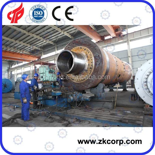 Dry process clinker grinding ball mill for cement production
