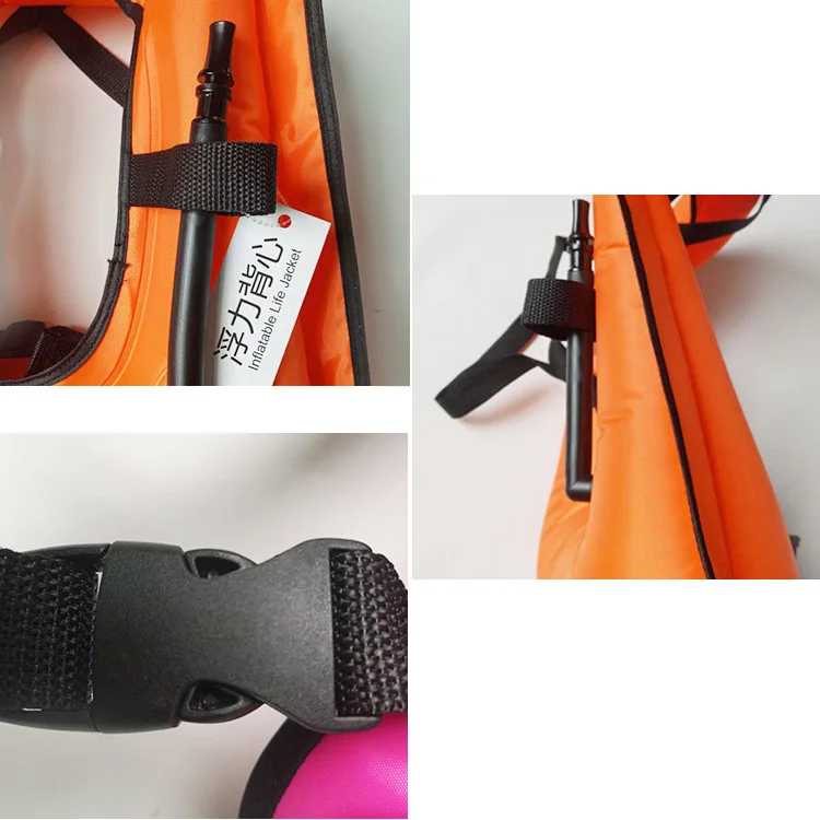 Adult Inflatable Life Jacket for Safety Boating Swimming Surfing