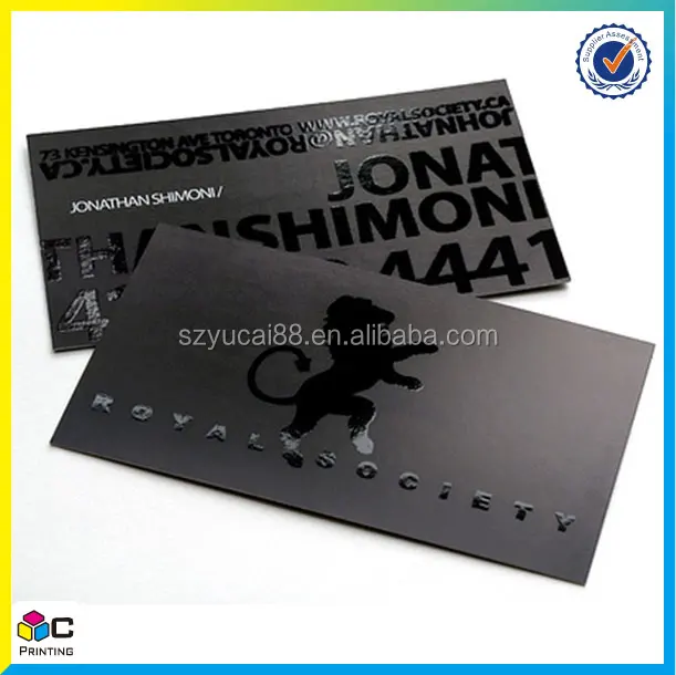 New Style printing custom luxury printer business card for sale