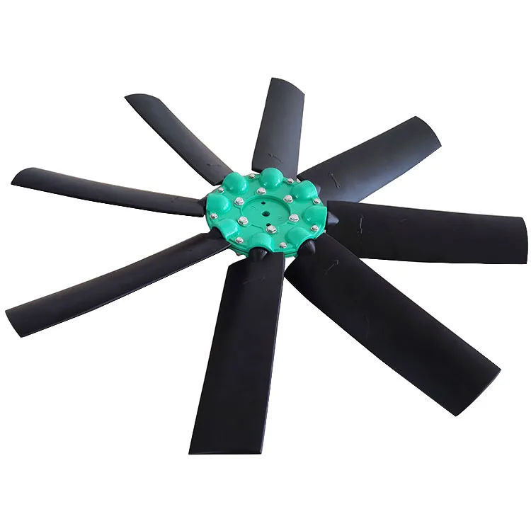 
low price large volume 1000mm diameter high abrasion resistant metal fan blades 