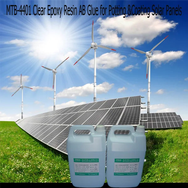 ясно эпоксидной смолы и отвердителя для заливки и покрытия для панелей солнечных батарей
