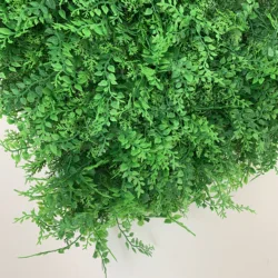 UV Coated Decorative Outdoor Artificial Green Leaf Fence