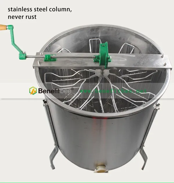 8-Frame Manual stainless steel honey extractor langstroth