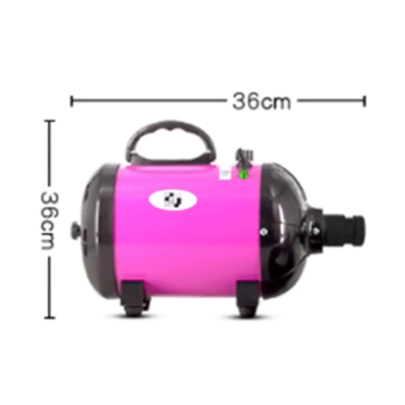 Желтая бутылка для воды для груминга домашних животных, воздуходувка, автоматическая сушилка для собак