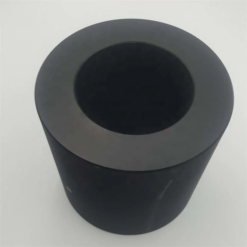 Black MC nylon sliding bushing nylon shaft sleeves POM acetal PTFE PA6 nylon oilless sleeves plastic notch collar