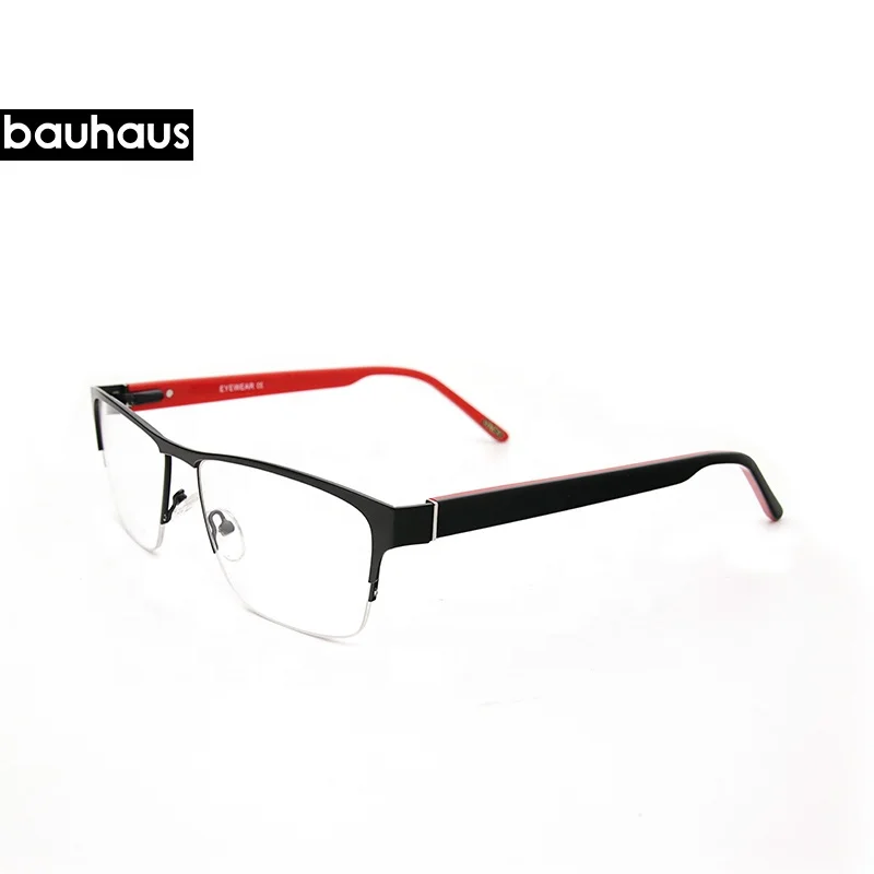 KE-1938 Low Cost Eyewear 61-17-155 Half Rim Optical Frame