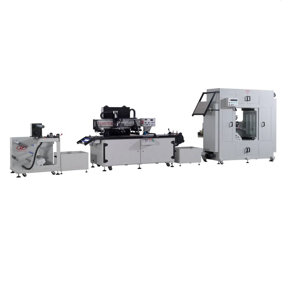 Label Ribbon Automatic Silk Screen Printing Machine