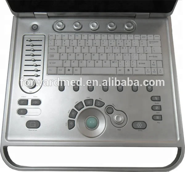15 inch Laptop Ultrasound Machine / Portable Color Doppler Ultrasound Echo Machine