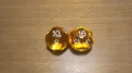 Free shipping Exclusive NEW Beautiful Gold Crystal dice 2pcs 16 sided D16 for board game card