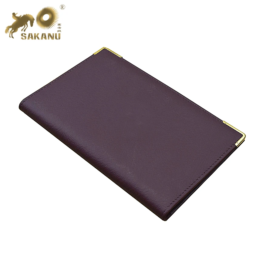 leather passport holder passport wallet with gift box