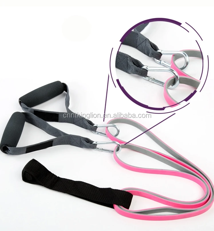 China Colourful Resistance Tube Bands Workout & Natural Latex Band