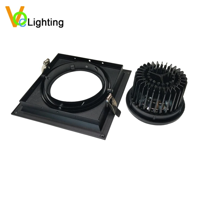 AR111 12w 18w Cob Square Led downlight Smd Recessed lighting Fixtures for Room