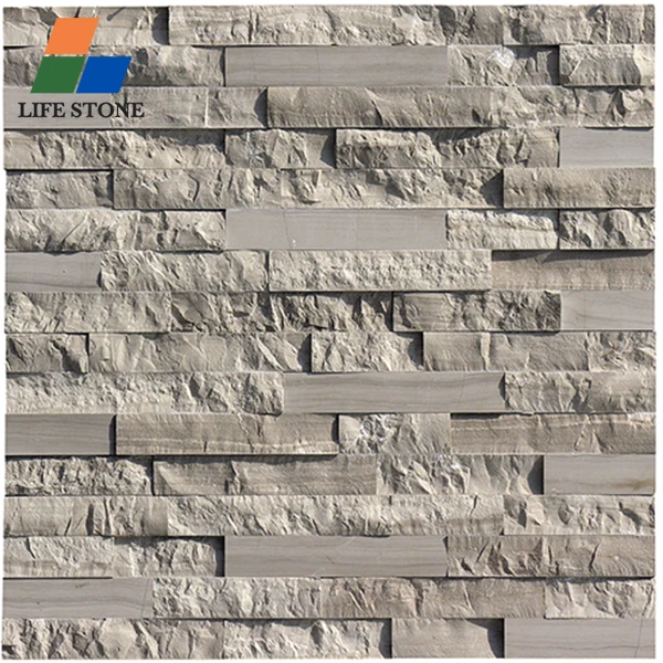 China Wholesale natural stone exterior decorative stone wall panels
