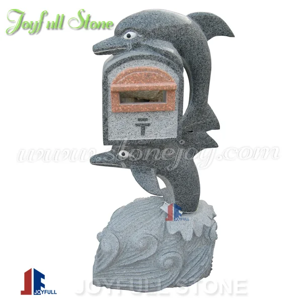 
Natural Stone Mailboxes dolphin mailbox sculpture 