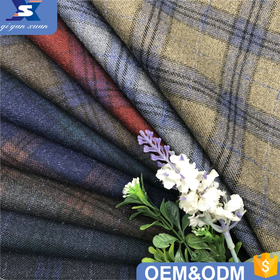 Полиэстер, искусственный материал, ткань с принтом окон, текстурированный мужской костюм, Блейзер, пальто, тяжелая ткань, поставщик текстиля Гуанчжоу