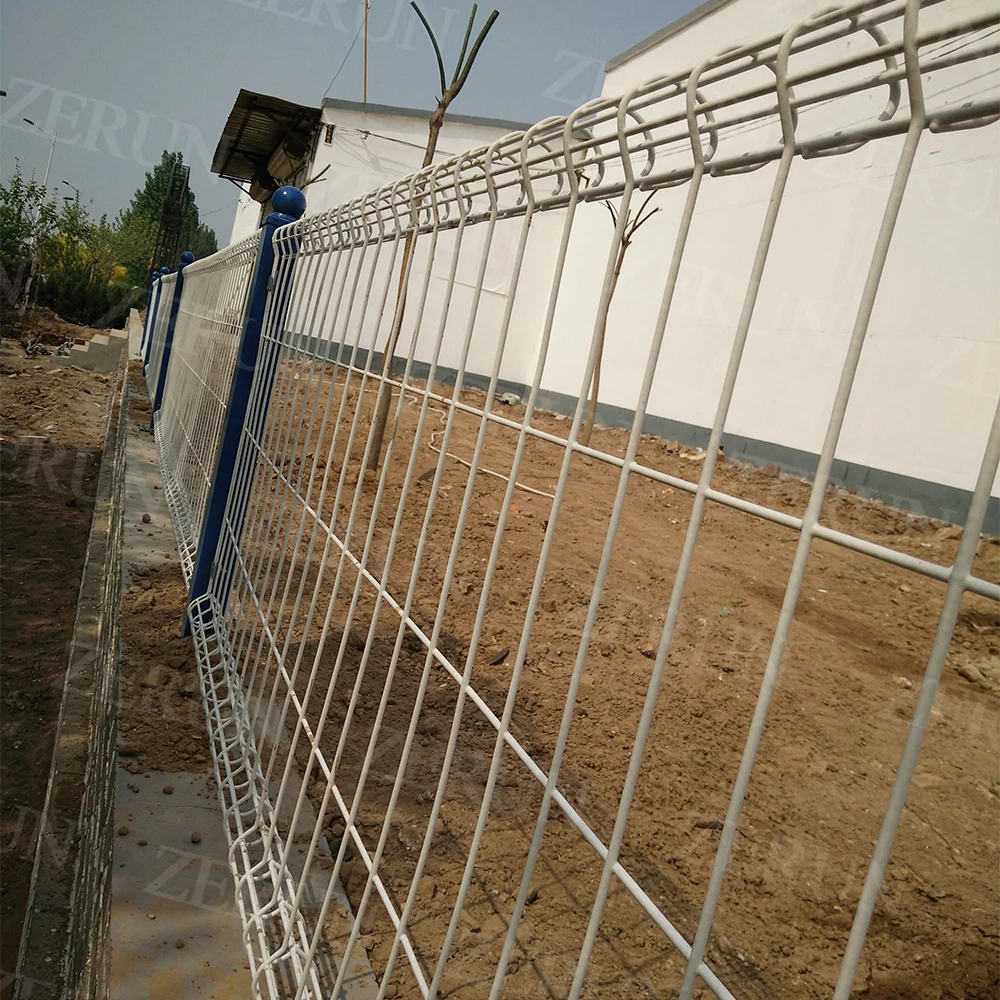 Double Wire Fence with Arched Top /double circle fence