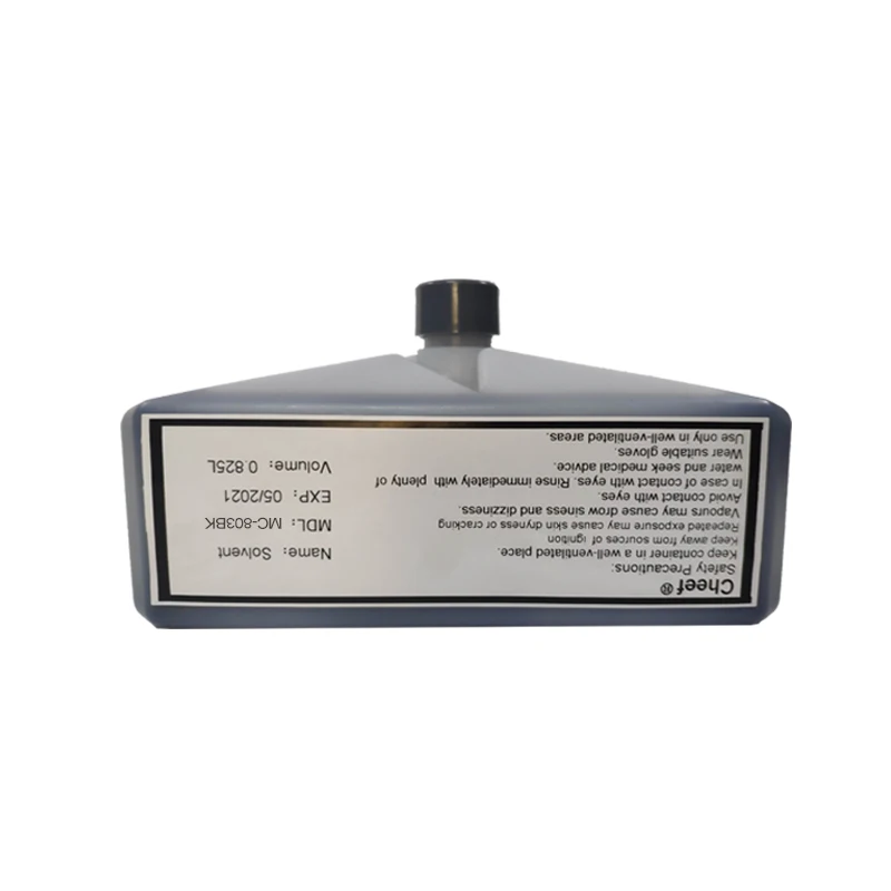 inkjet printer consumables solvent MC-803BK eco printer solvent for domino