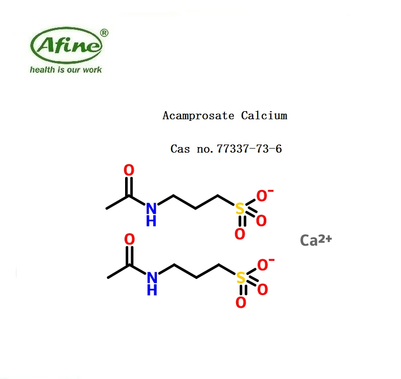 
Pharmaceutical ingredient Acamprosate Calcium CAS 77337-73-6 