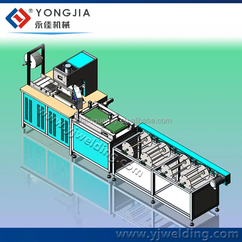 
Automatic High Frequency Elastic Band Logo Embossing Machine 
