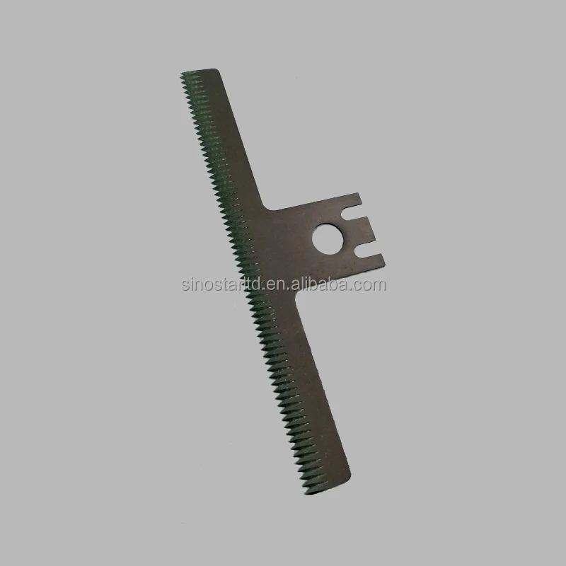 plastic bag cutting serrated blade for sealing machine