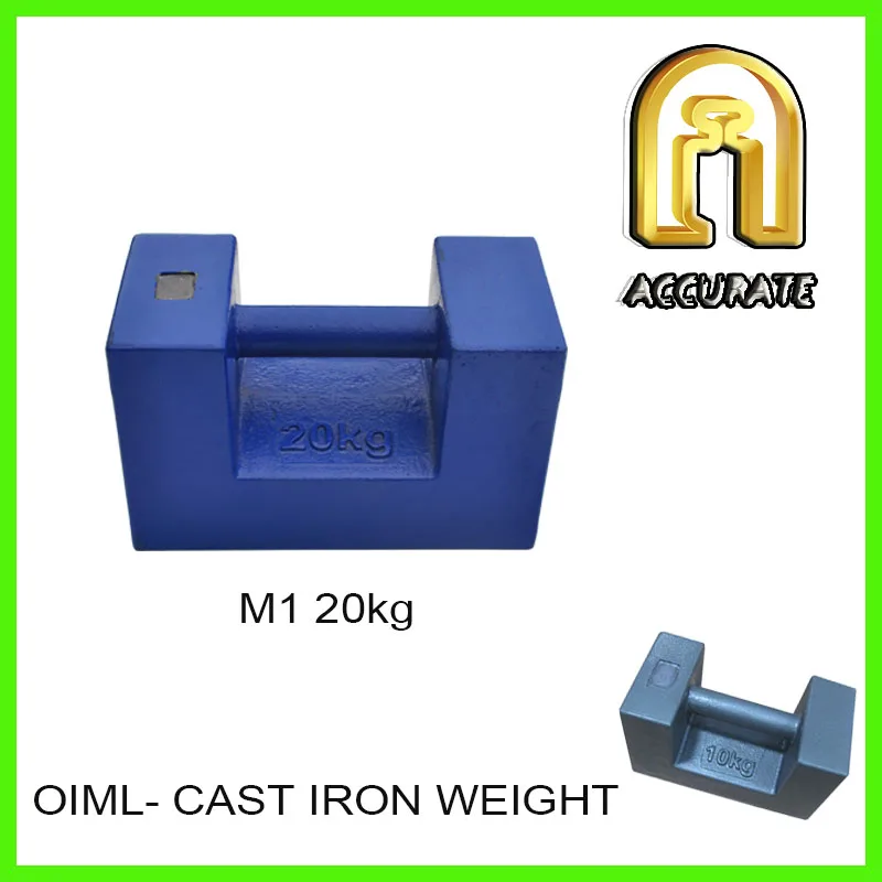 factory price M1 20kg cast iron weight 20kg test weight m2 10 20 kg calibration masses