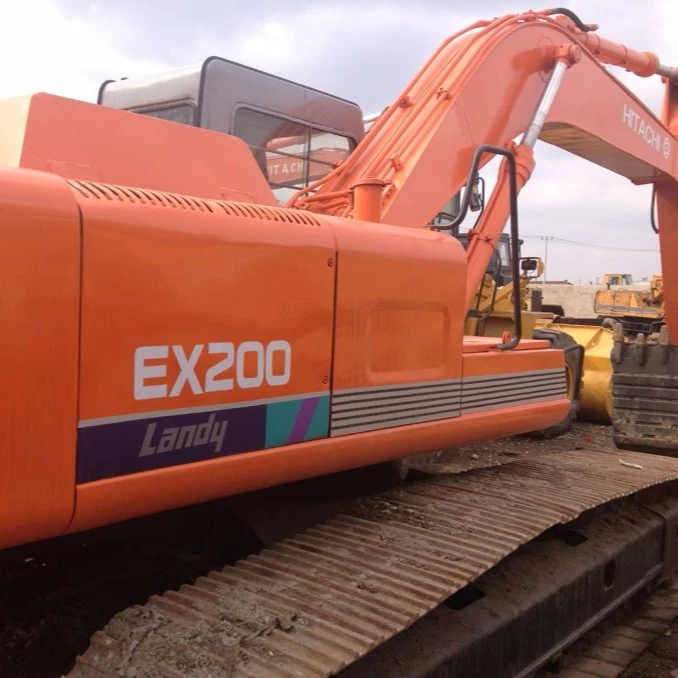 USED HITACHI EX200-1 EXCAVATOR HIGH QUALITY FOR SALE WITH LOW PRICE