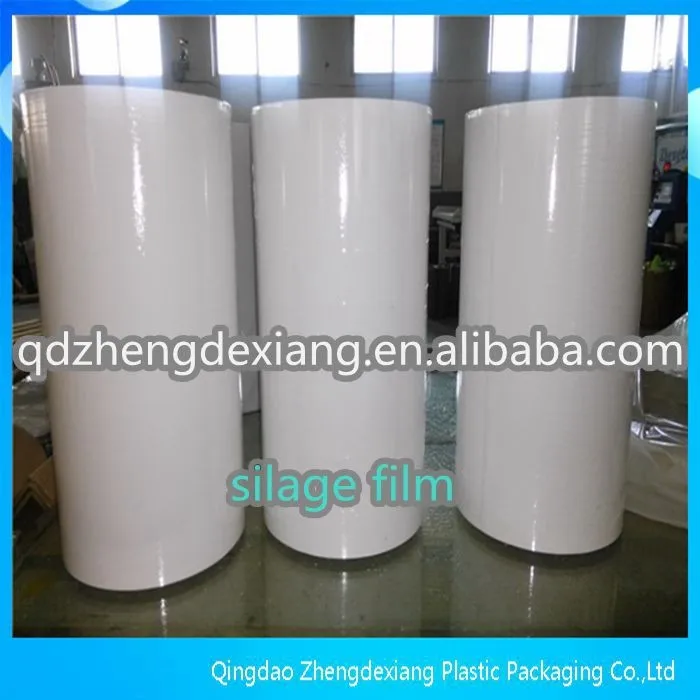 25 mic *500mm*1800m silage wrap film grass silage stretch wrap agricultural plastic film