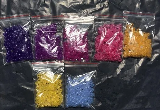 Wholesale Loom Bands Solar UV Color Changing Beads For DIY Charms Bracelets Necklace