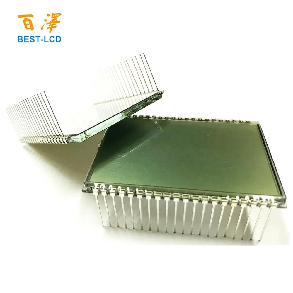 
Newly Customized 40pin Black White Segment HTN LCD Display For Irrigation System/Industrial Meter/Multimeter/Hybrid Meter etc. 