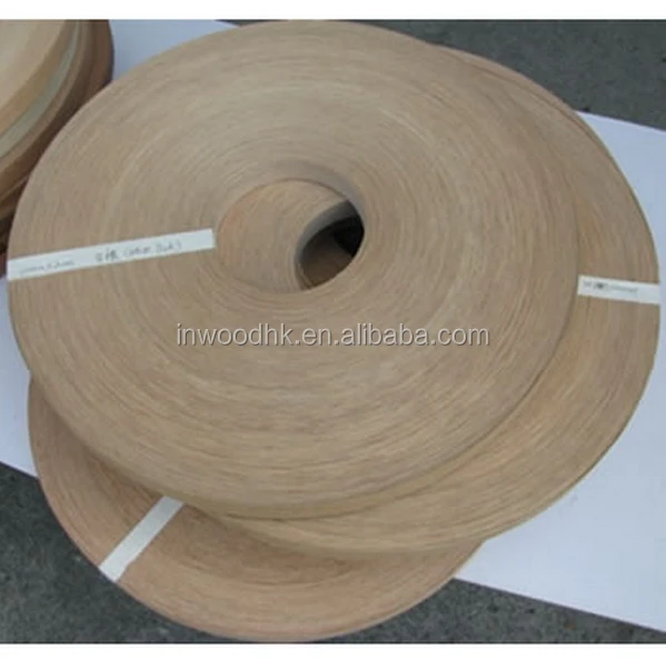 
NATURAL EDGE BANDING WOOD VENEER 