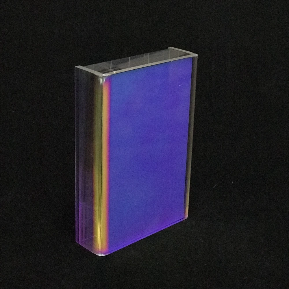 New acrylic photo frame glass acrylic block with U back holder