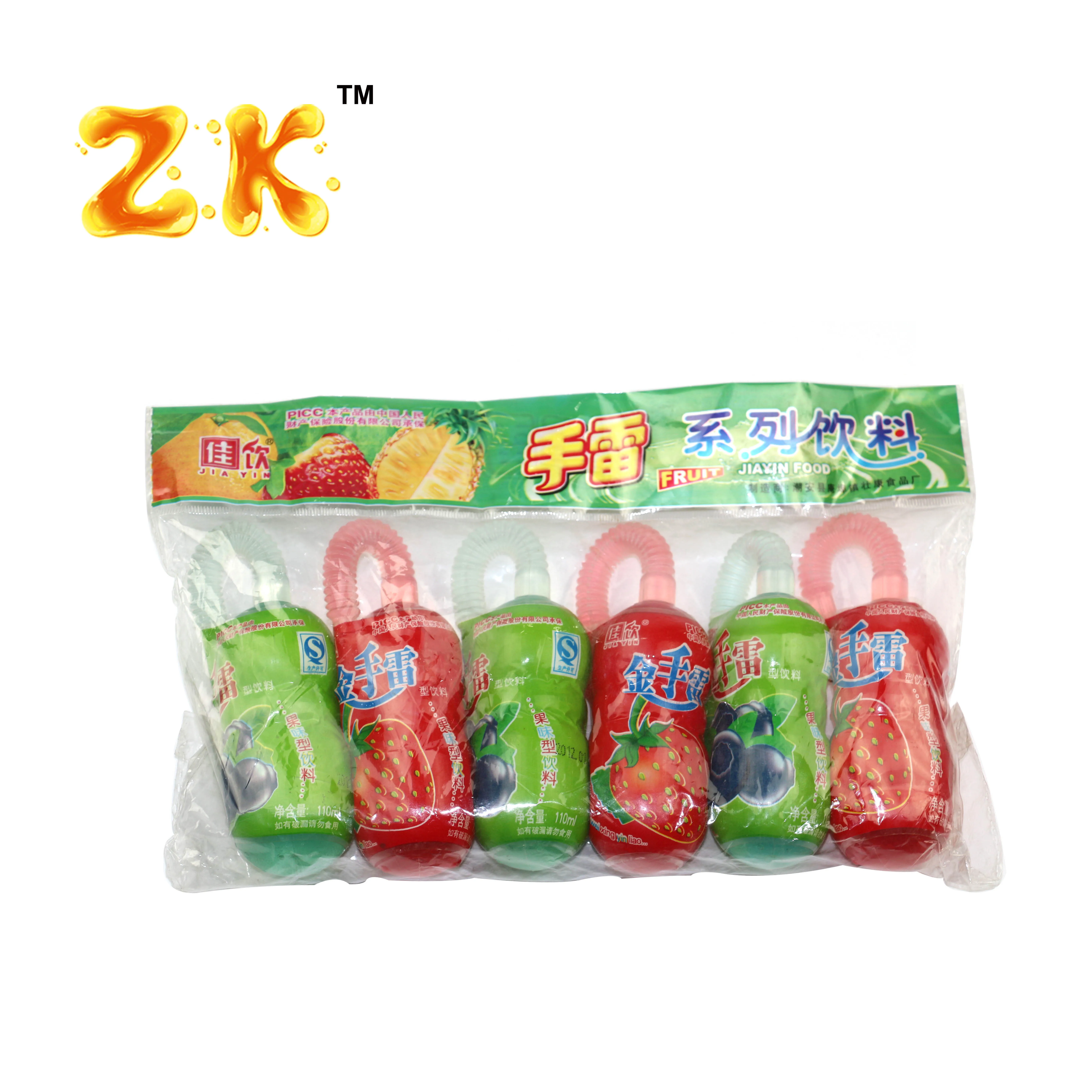 6pcs/bag 110ml jelly juice fruit juice