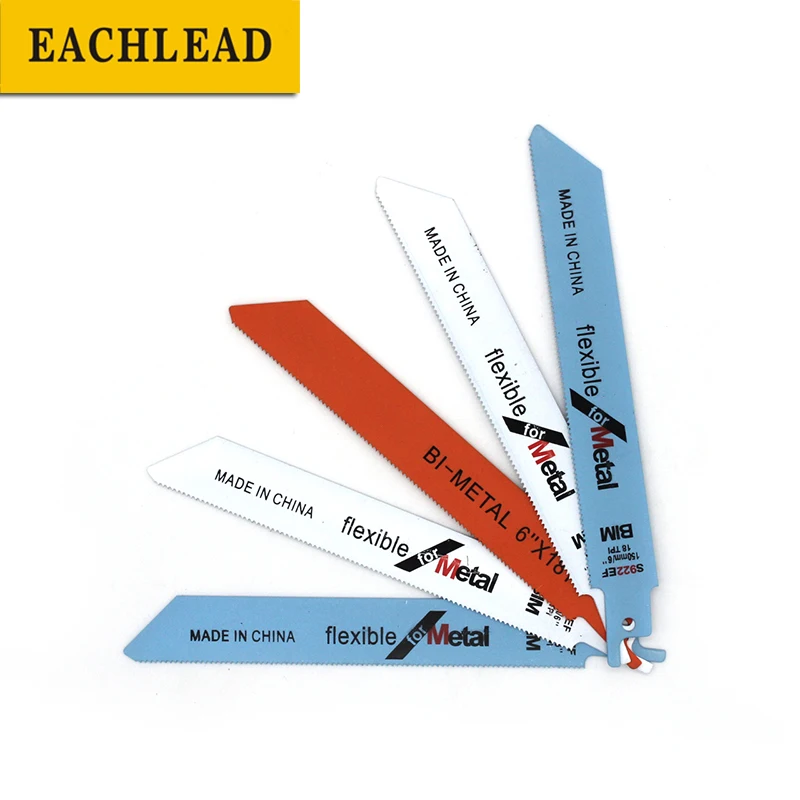 Electric saw accessories Reciprocating saw blades material BIM (M42/Co8%) code S922EF  cut thin metal sheet