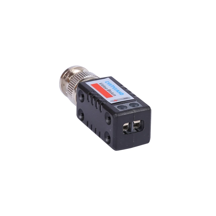 
75 ohm BNC to 120 ohm 720P 1080P 4MP 5MP HD CVI/TVI/AHD security cctv camera utp passive video balun 
