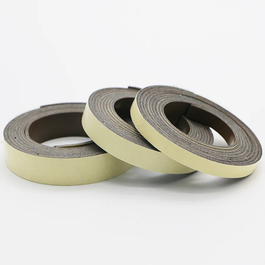 Brown 15x2mm Self Adhesive Expansion Intumescent Sealing Strip Weatherstrip Insulate Thermal Inhibit Smoke Fireproof Door Seal