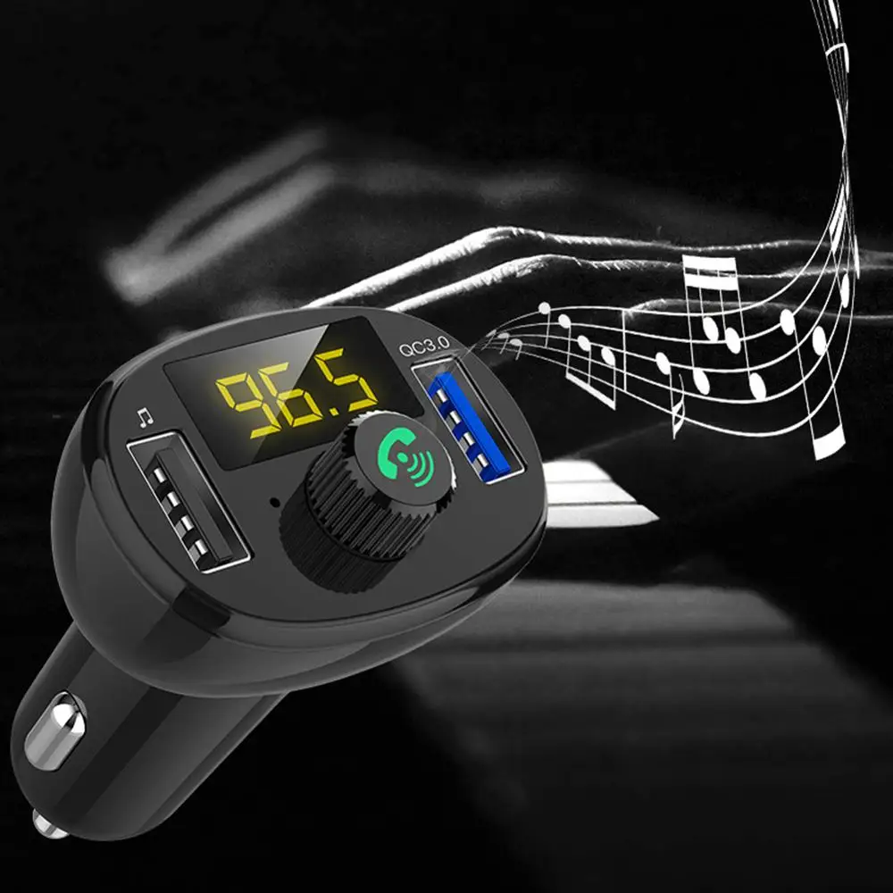  BT23 QC3.0 USB зарядное устройство громкой связи fm-передатчик aux usb беспроводной автомобильный комплект для mazda
