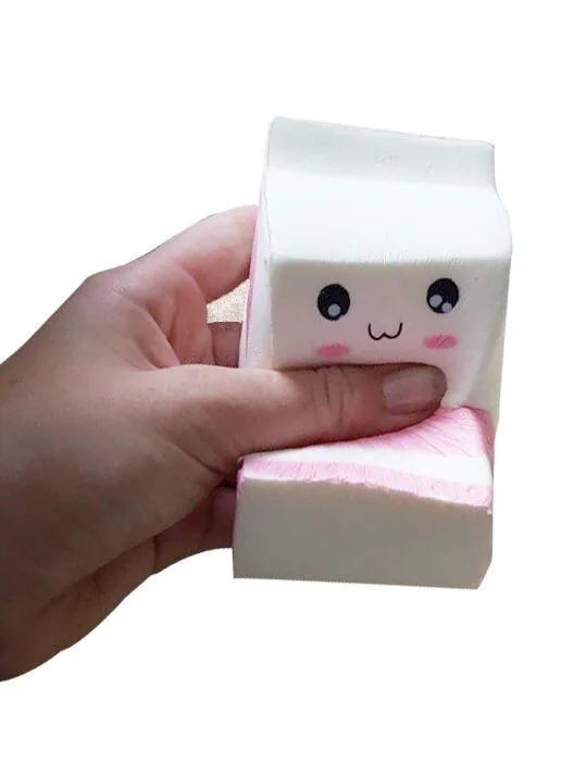 Squishy Slow Rising Kawaii Coffee Cup Panda Milk Box Slow Rising Squishy Donut toy