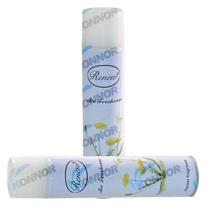 300ML Water Based  Natural Odor Eliminating Aerosol Air Freshener Spray 24 Cans / Carton