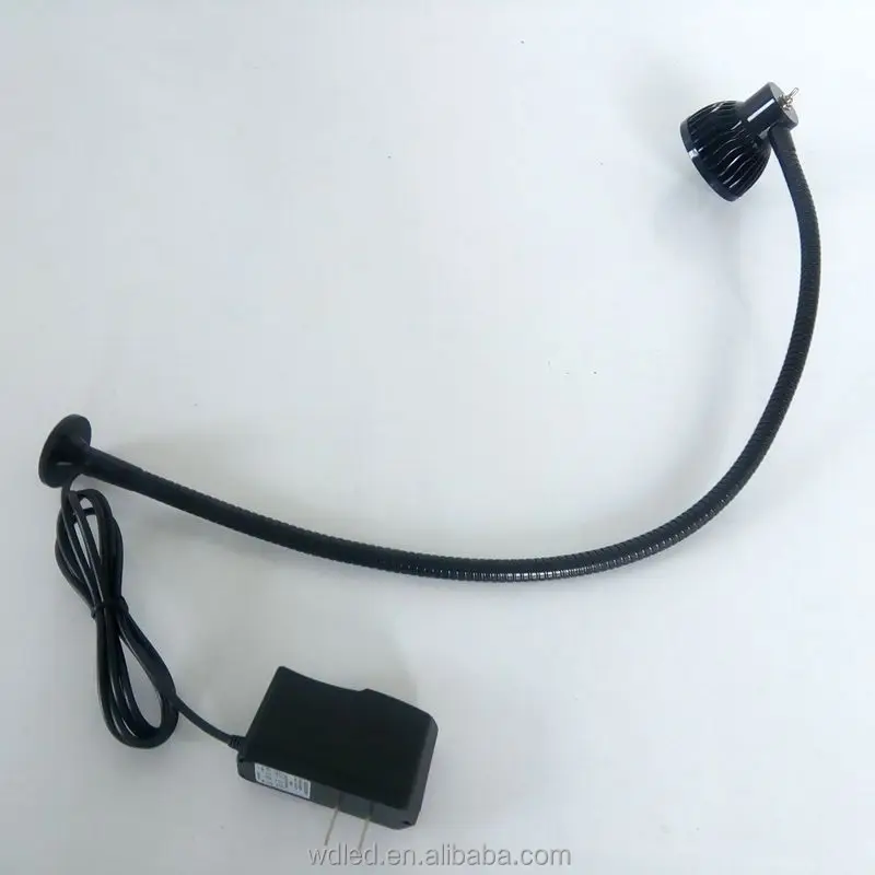 5W flex arm gooseneck led work light for CNC machine