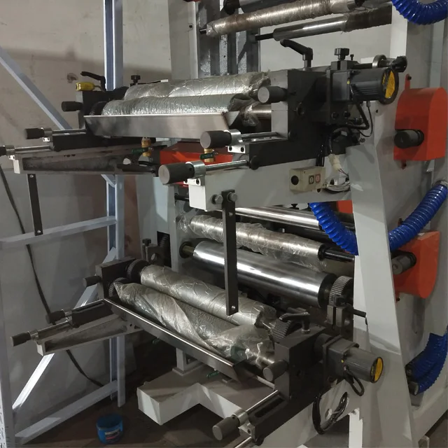 Factory Direct Selling High Speed PE PP PVC BOPP POF Plastic Film 2 4 6 Flexographic Flexo Printing Machine