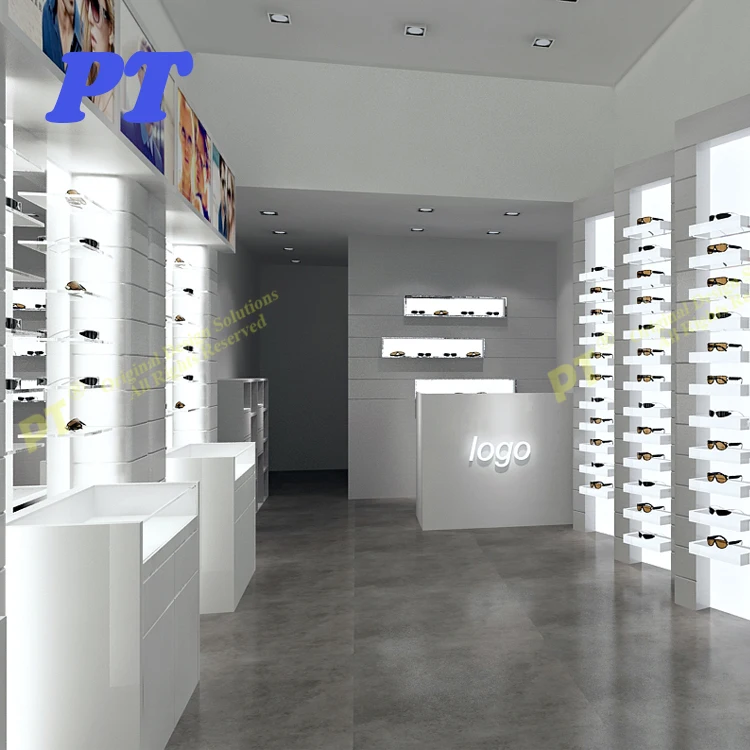 wood eyeglasses display showcase, wall mounted eyewear display rack, sunglasses display stands