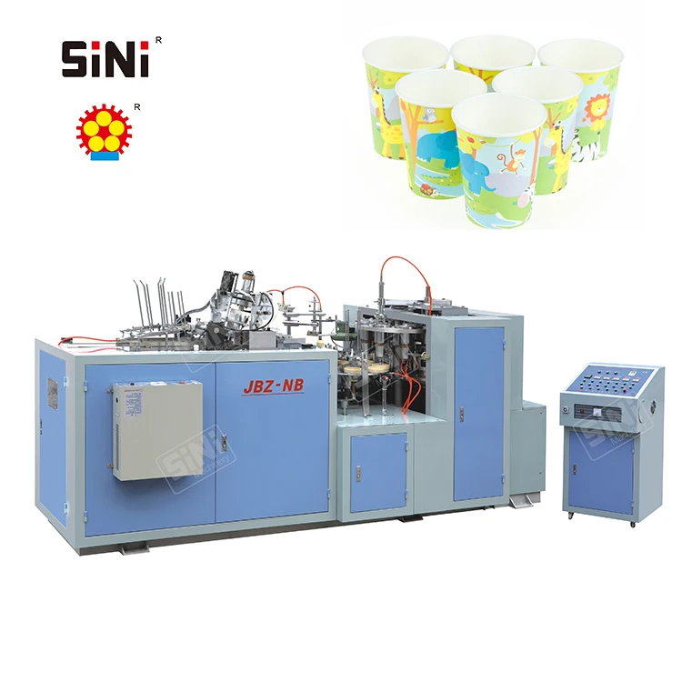 Sini Jbz-nb Automatic Paper Plate And Coffee Drinks Paper Cup Making Machine