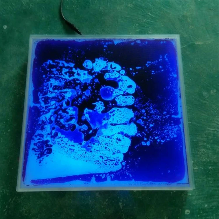 Gravity sensor color change LED liquid pressure sensitive led liquid dance floor for nightclub bar stage