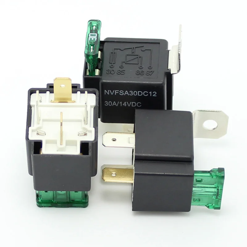 Aliexpress Com Buy 20pcs 30 Amp Fuse On Off Relay 4 Pin