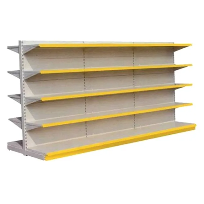 Standard Commercial Good Pricing Steel Supermarket Shelving