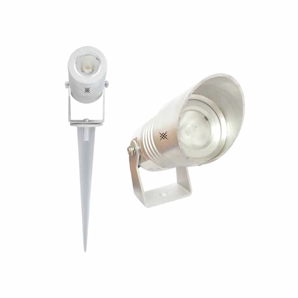 
3W Narrow beam IP67 outdoor landscape lighting spike lights 3W led garden light 