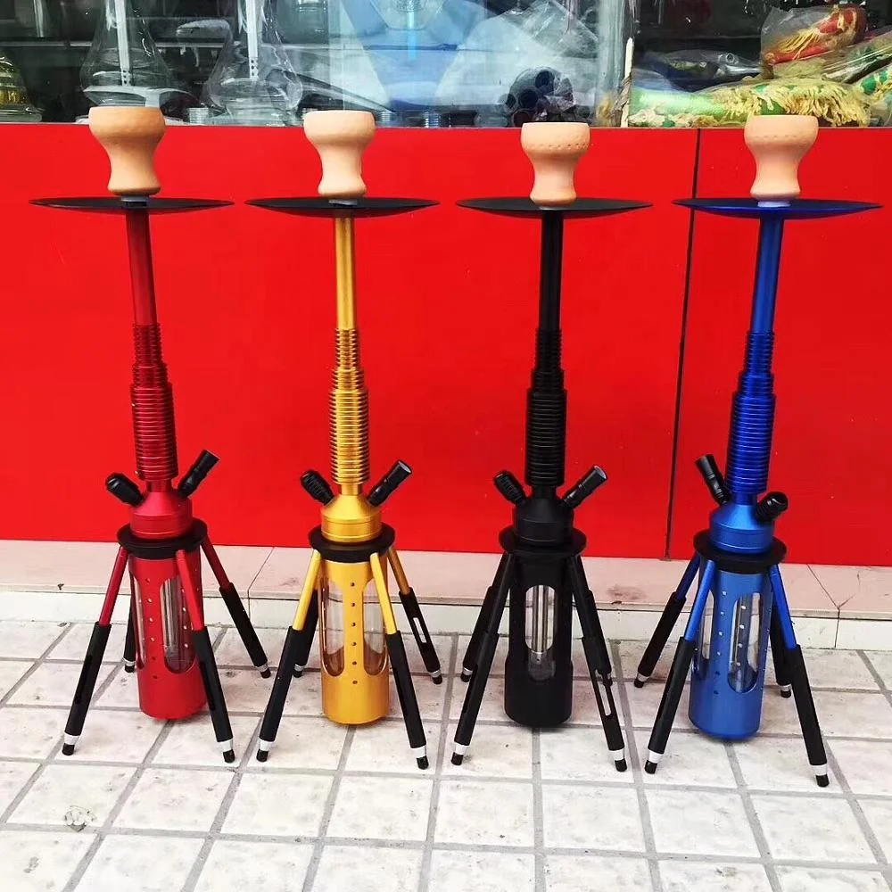 New Arrival Model Full Set acrylic and metal base The rockets shisha hookah
