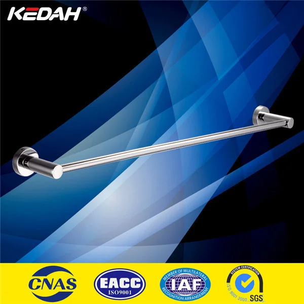 
wall mounted bathroom hanging stainless steel single suction cup towel bar 