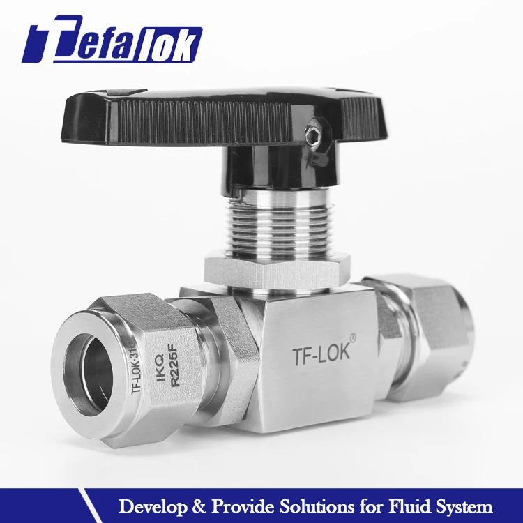 2pc ss m/m ball valves for co2